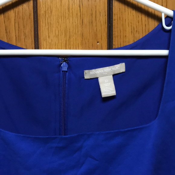 Banana Republic square neck tailored career dress - Picture 3 of 10